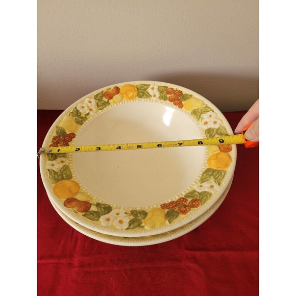Vintage Metlox Poppytrail Serving Bowls Vernon Ware Della Robbia MCM - Picture 2 of 4